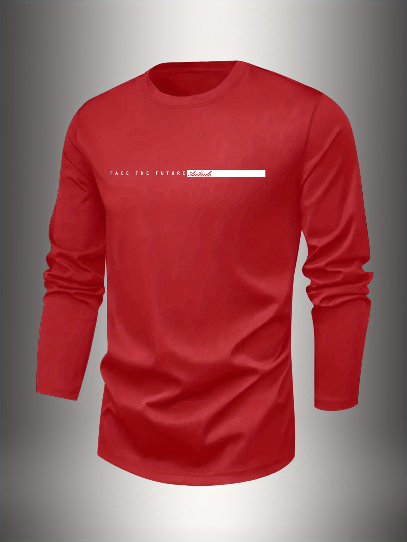 100 COTTONMen Crew Neck Long S - Undershirt Crew Neck 评论和价格